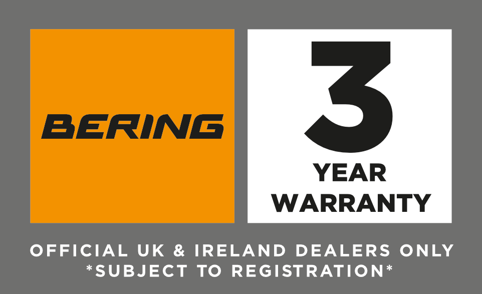 Bering 3 Year Warranty